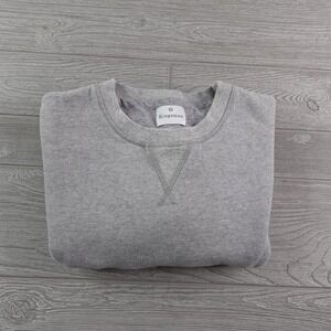 Kingsman Sweatshirt Crewneck Men's XXL 2XL Heather Gray Made in Portugal